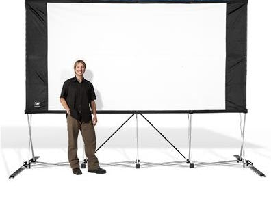 Fold Out Movie Screen: An Outdoor Movie System Alternative