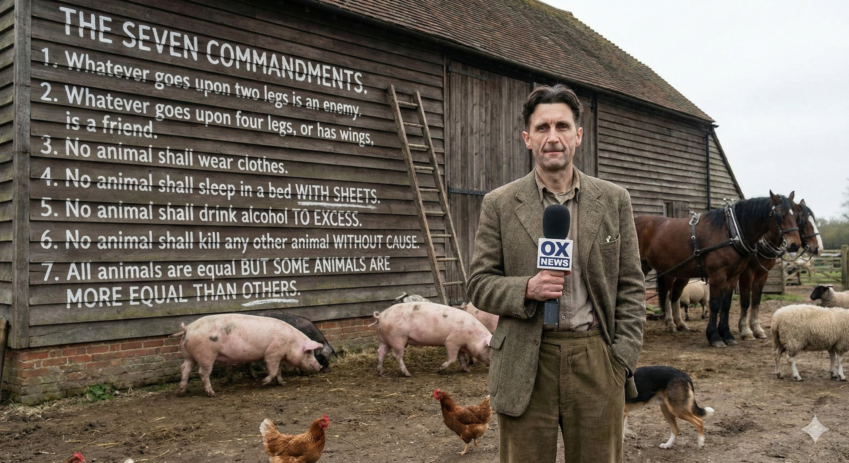 Dispatch from the barn: a book argues with its movie