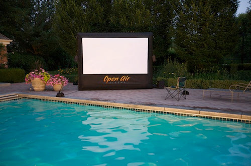 A Dive-In Theater With Your Open Air Cinema Outdoor Movie System