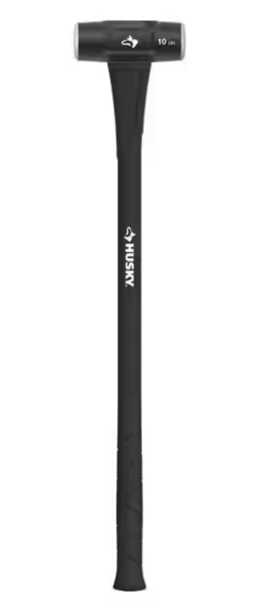 10 lb sledgehammer for anchoring the Pro 20' inflatable screen