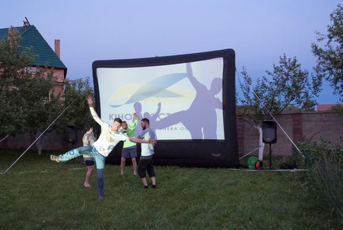 Cleaning and Enjoying Our 16-Foot Screen
