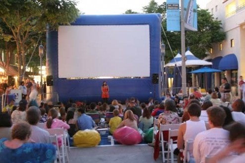 Open Air Cinema 20' Elite Outdoor Movie System