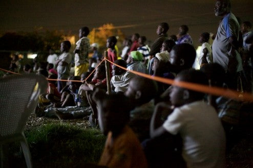 outdoor movies haiti