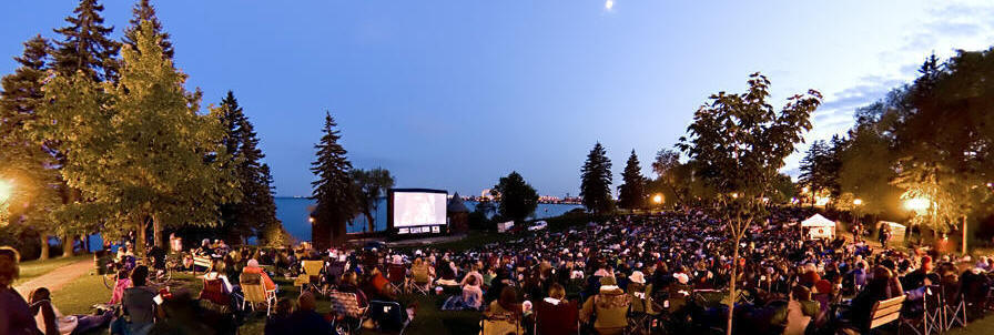 Outdoor Movie Summer Series in Duluth, Minnesota