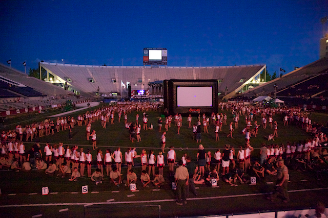 Stadium of Fire - Open Air Cinema Outdoor Inflatable Screens