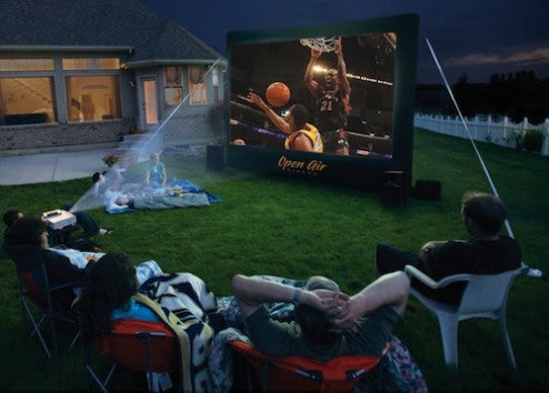Open Air Cinema outdoor movie system