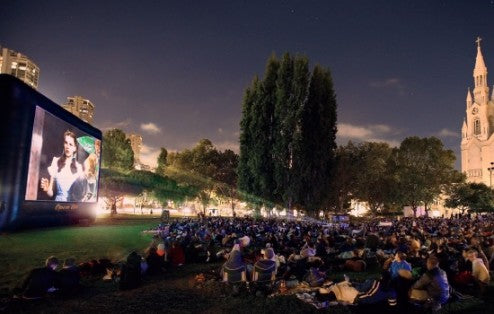 Open Air Cinema outdoor movie system