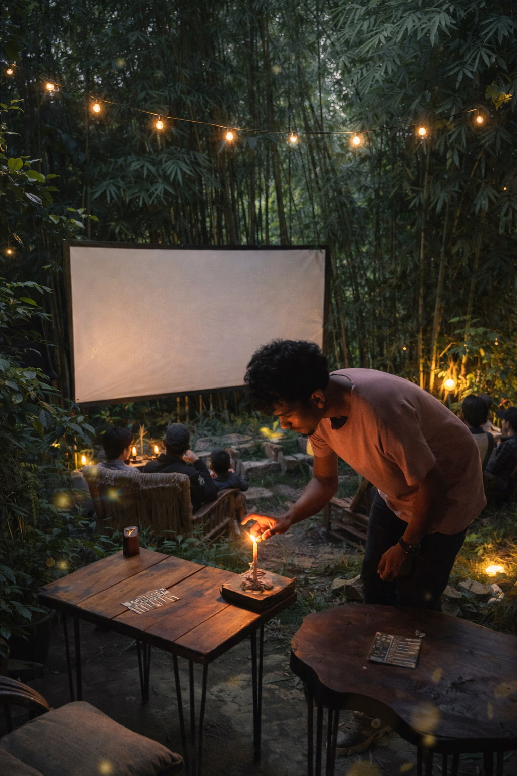 The Movie Theatre Where the Lobby Is a Forest