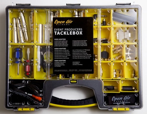Open Air Cinema Outdoor Movie Tackle Box