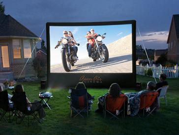 Open Air Cinema inflatable movie screen