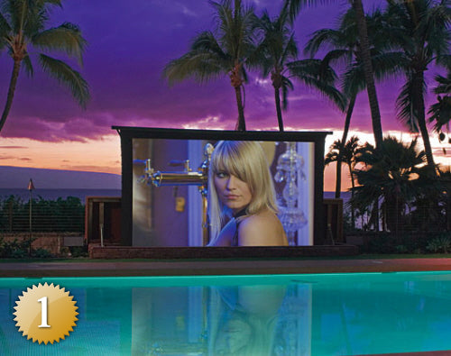Outdoor home theater, Maui