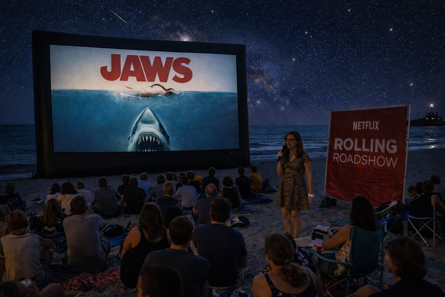 Netflix Rolling Roadshow outdoor cinema