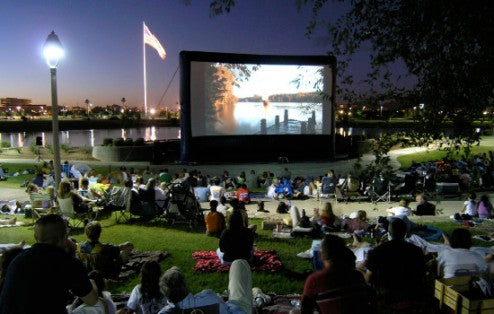 Open Air Cinema outdoor movie system