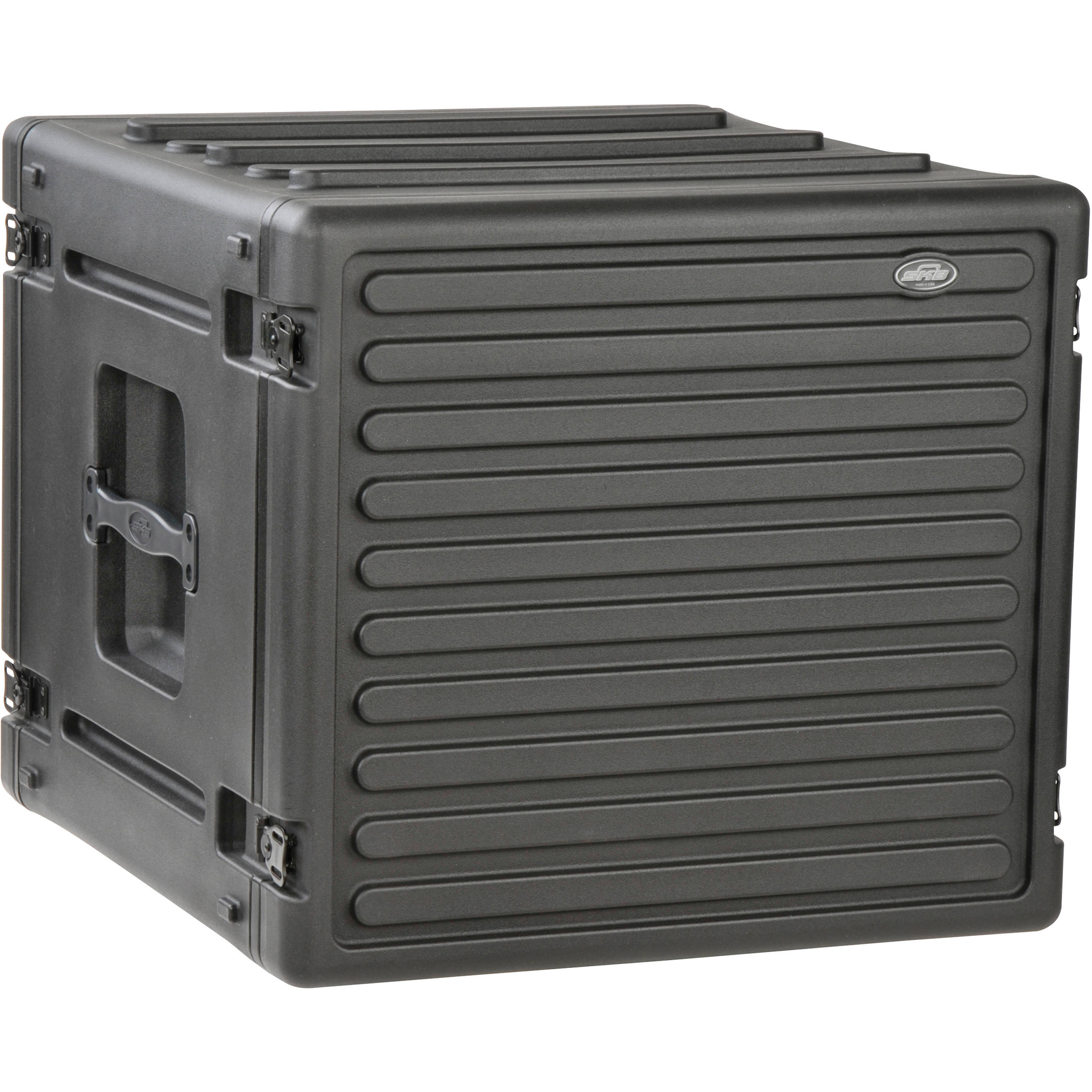 Roto-molded equipment rack included with the CineBox Pro 12' system