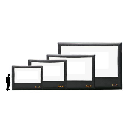 Open Air Cinema Standard lineup size comparison