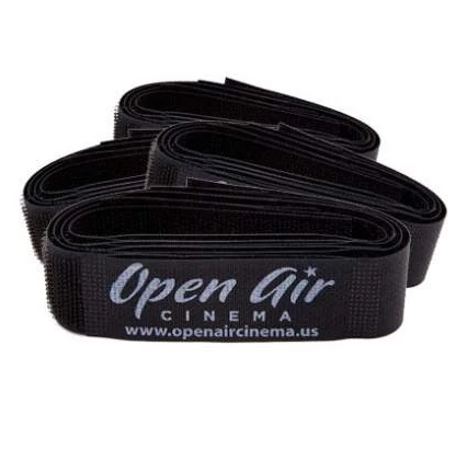 Recloseable velcro cable ties, pack view